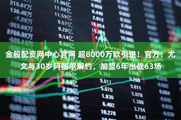 金股配资网中心官网 超8000万欧引进！官方：尤文与30岁阿图尔解约，加盟6年出战63场